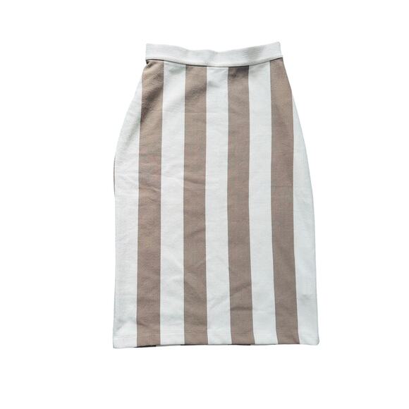 Club Monaco Striped Pencil Skirt Size XS - Picture 3 of 4